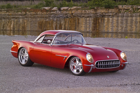 1954 Restomod Corvette "Transitions" Will Appear At SEMA 2018