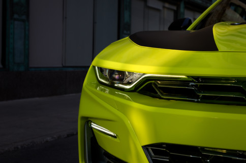 SEMA 2018: 'Shock Yellow’ Paint Color Debuts on 2019 Camaro SS