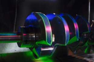 Callies 4340 Ultra Billet Crank Spins The New Evil 8.5 Engine