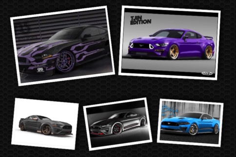 Ford Set To Unleash Five Custom Mustang Builds At The SEMA Show