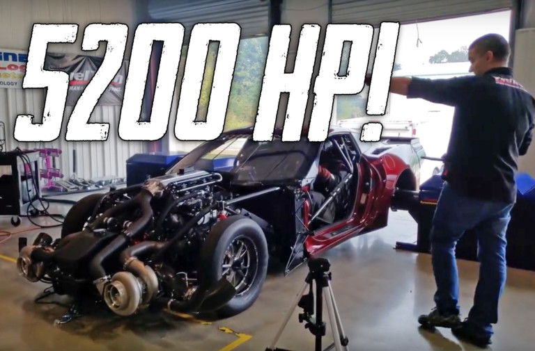 Mind-Blowing Video: Andrew Alepa's Corvette Cranks Out 5,235 HP!
