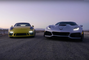 Video: Euro Versus USDM - 911 GT3 Goes Up Against Corvette ZR1
