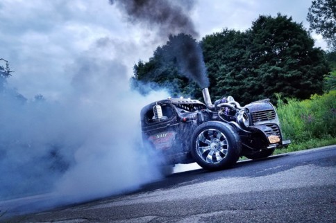 VIDEO: Nate Newton's Backyard-Built Nitrous-Fed Cummins RatRod Dodge