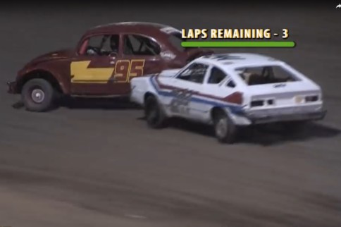 Hornet Main Event. You Be The Judge: Bug Slug Or Just Hard Racing?