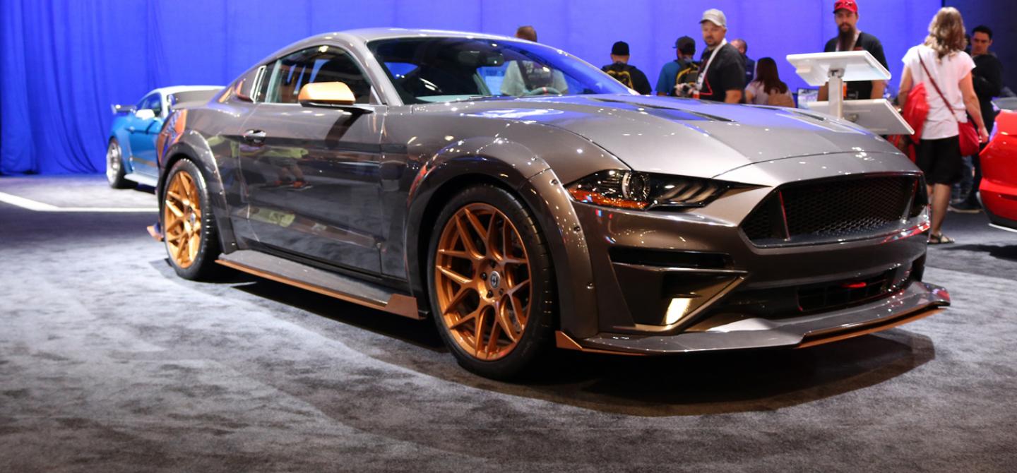 SEMA 2018: CJ Pony Parts Builds A Drift-Ready 2019 Mustang GT