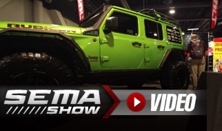 SEMA 2018: BOLT Lock's Glowing Green Jeep Is All About Security