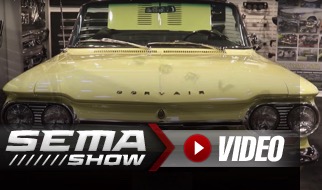 SEMA 2018: Original Parts Group's '64 Corvair Spawns New Parts