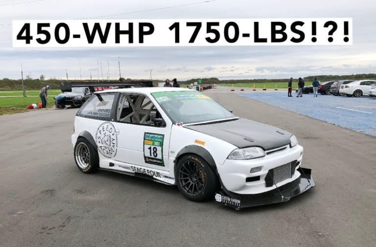 Video: Supercharged, K20-Powered Suzuki Swift Barrels Around TMP