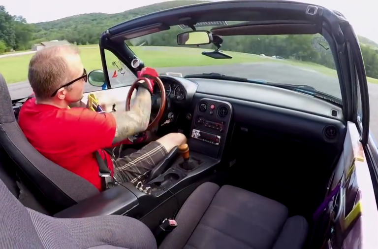Video: Supercharged Miata Versus K24-Powered Miata At Lime Rock!