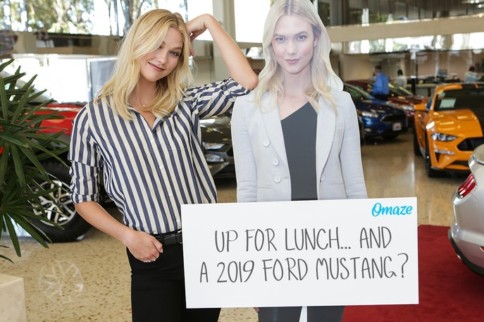Win A Lunch Date With A Supermodel & Drive Away In A 2019 Mustang
