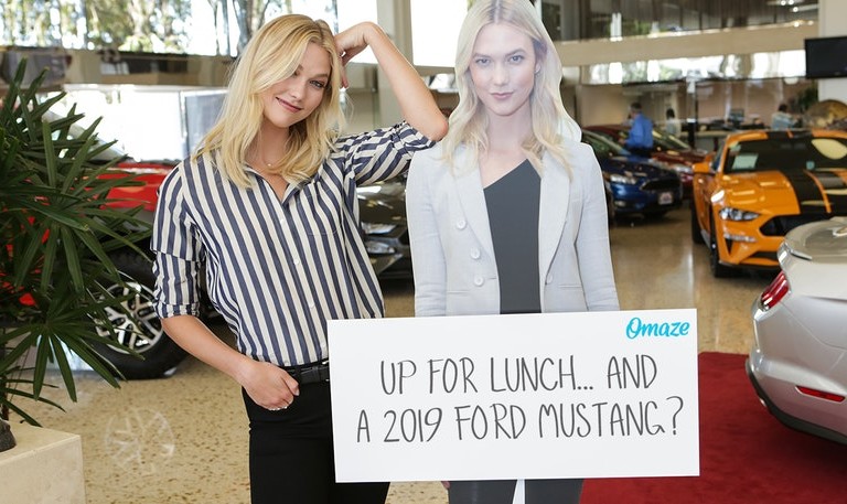 Win A Lunch Date With A Supermodel & Drive Away In A 2019 Mustang
