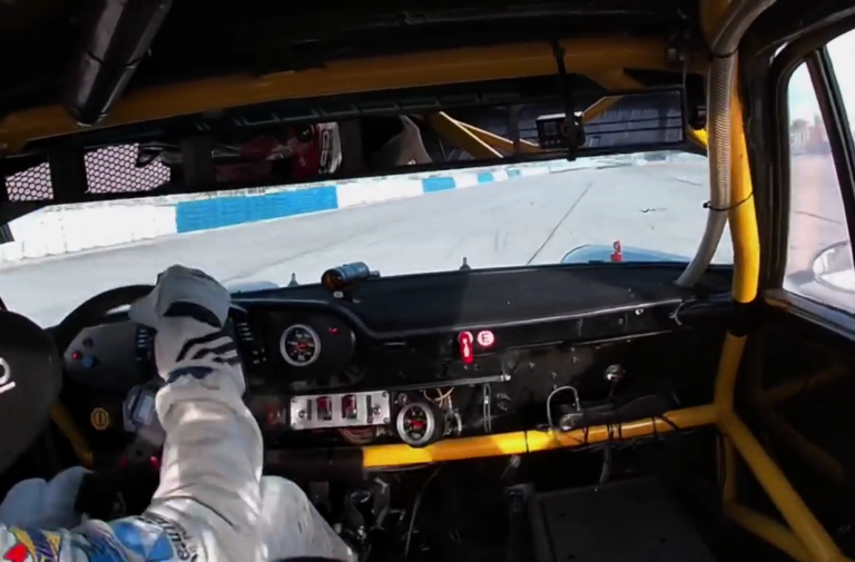 Video: Leh Keen Skates And Slides A Porsche 911 IROC Around Sebring