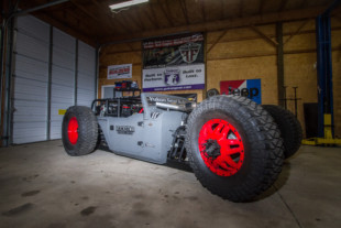 Freedom Fabworks LS Powered Jeep Rat Rod Slams SEMA