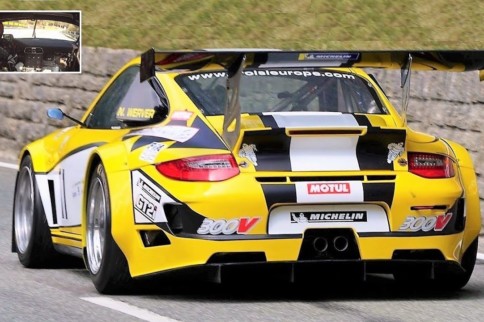 Video: Using The Full Width Of The Road Plus A Little In A 600hp 911