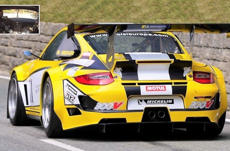 Video: Using The Full Width Of The Road Plus A Little In A 600hp 911
