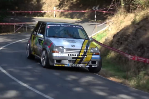 Video: Renault 5 GT Turbo Hooks Gutters And Drifts On The Hillclimb
