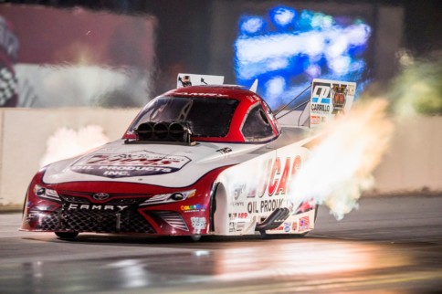 Del Worsham Goes (Nearly) A 1/4-Mile In Qatar Exhibition