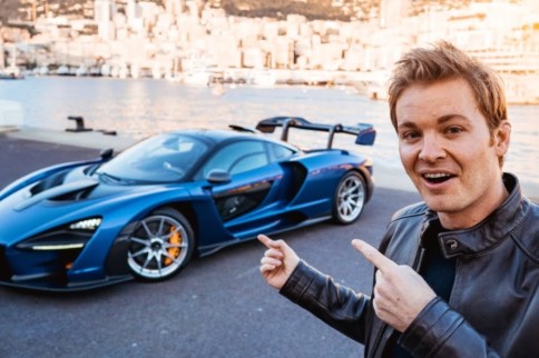 Video: Watch Nico Rosberg Thrash A McLaren Senna Around Paul Ricard