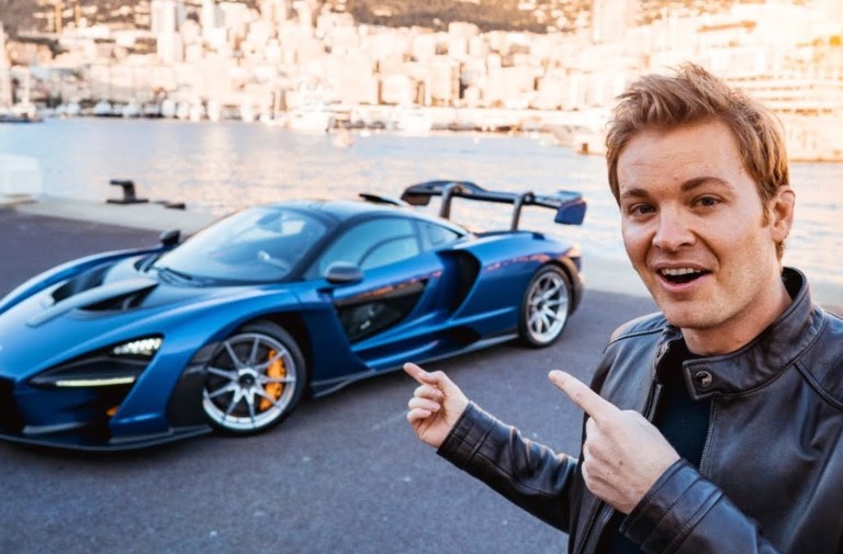 Video: Watch Nico Rosberg Thrash A McLaren Senna Around Paul Ricard