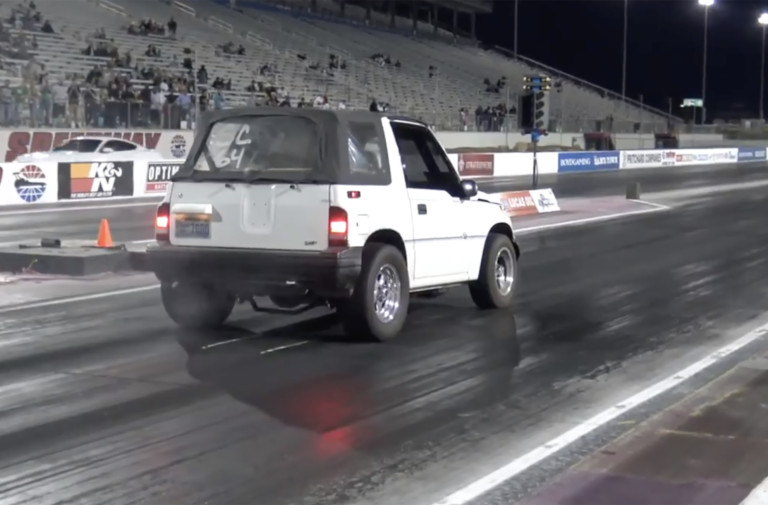 It's A Bird. It's a Plane. No, It's A LS-swapped Turbo Geo Tracker?