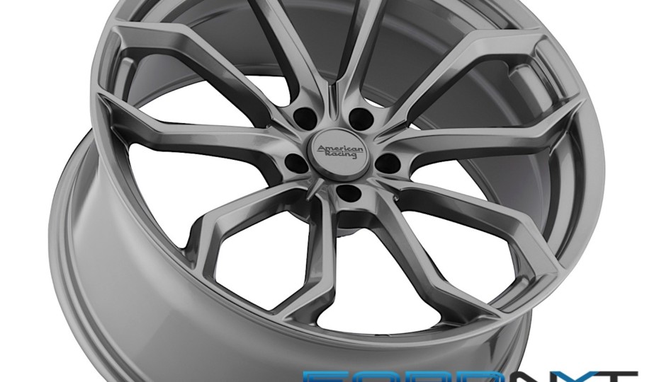 American Racing Debuts New Split Five-Spoke Wheel For S550 Mustang