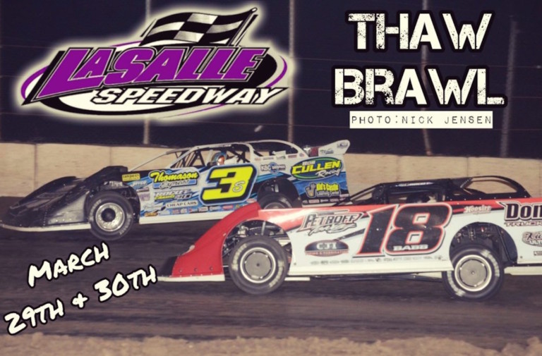La Salle Speedway’s $15,000 To Win Thaw Brawl Set For March 29-30