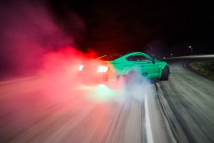 Vaughn Gittin Jr. Drifts A Cloverleaf In A 900HP Mustang RTR
