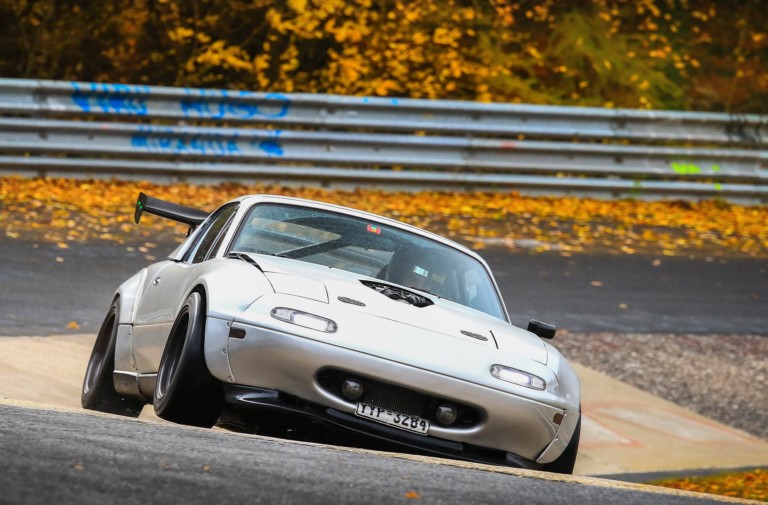 Video: GM V6-Swapped Miata Outruns Porsche 991 GT3 RS At The 'Ring