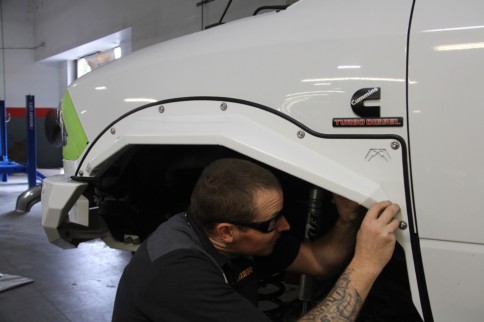 Installed: Fab Fours' Open Fender System, Kymera Tires, And Wheels