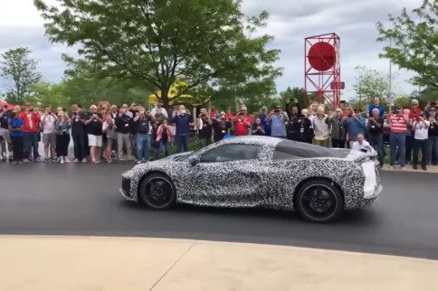 Mid-Engine Corvette Crashes The Michelin NCM Bash