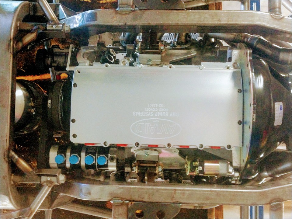 dry sump oil pan