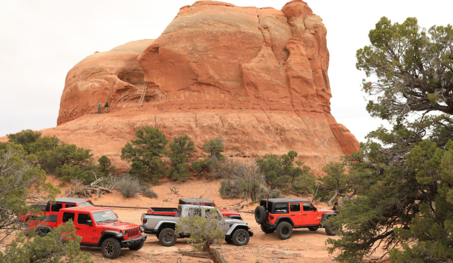 Gladiator Battle: Testing Out Jeep's Concepts In Moab