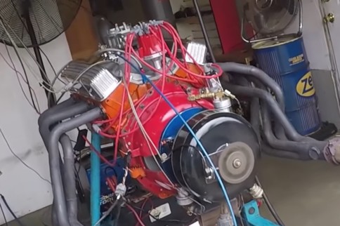 Hear A Flat-Plane Cranked Small-Block From 1959