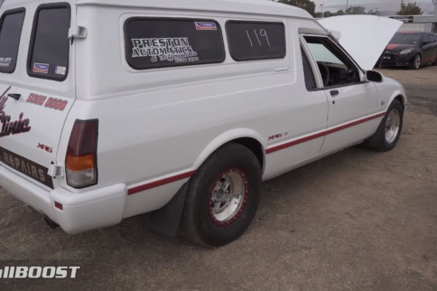 Home Built Hauler: Wild Nine-Second Ford Panel Van From Australia