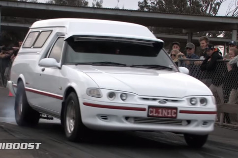 Home Built Hauler: Wild Nine-Second Ford Panel Van From Australia