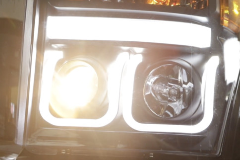Video: AnzoUSA U-Bar Headlight Install For 2011-16 Super Duty