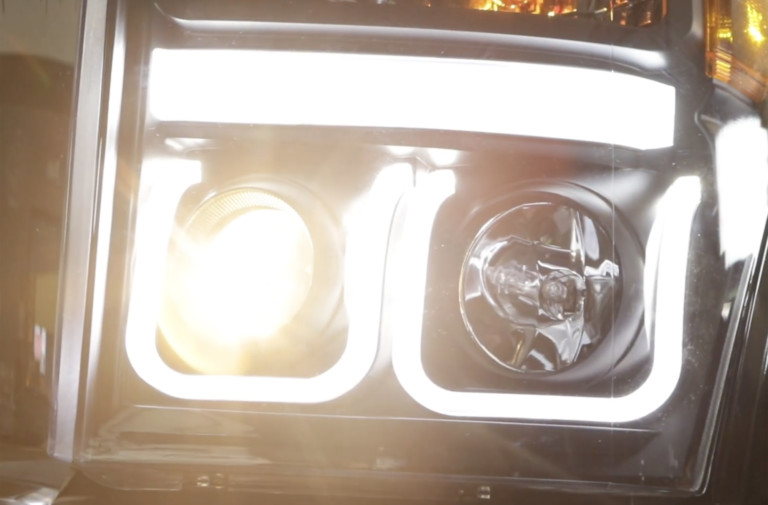 Video: AnzoUSA U-Bar Headlight Install For 2011-16 Super Duty