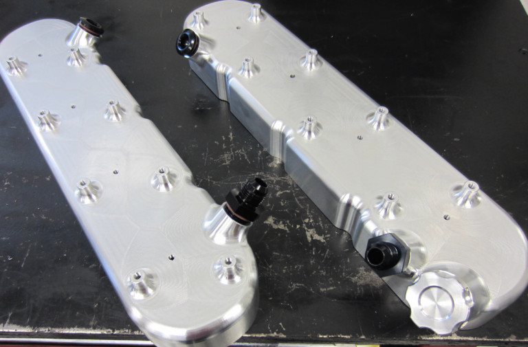 Video: Watch A Billet Valve Cover Come To Life At SAM Tech