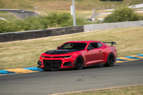 Video: Stock Camaro ZL1 Stalks Mercedes GT4 Racer at Sonoma