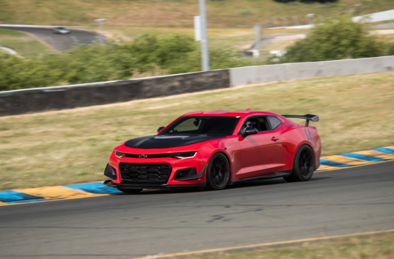 Video: Stock Camaro ZL1 Stalks Mercedes GT4 Racer at Sonoma