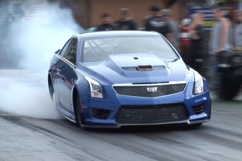 Video: Larry Larson Puts Laps On New No-Prep Cadillac ATS-V