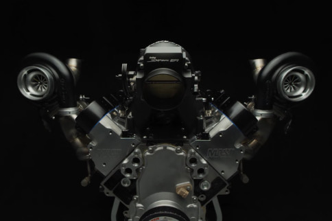 1,200-HP 260 CI Twin Turbo LS Full-Throttle On The Dyno For 5 Mins