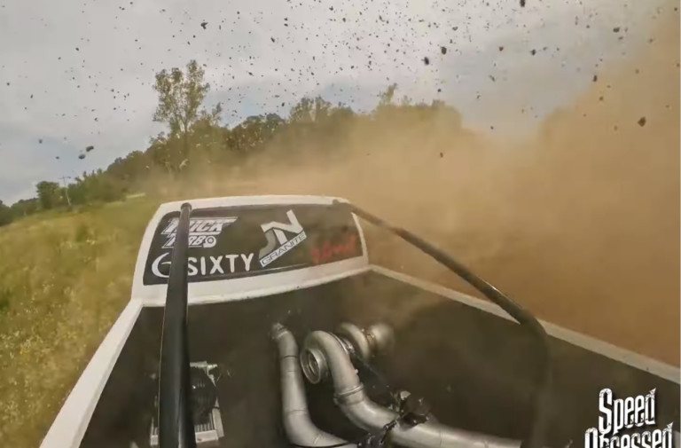 Flying Truck: Matt Randell's Wild Top End Crash At Outlaw Dragstrip