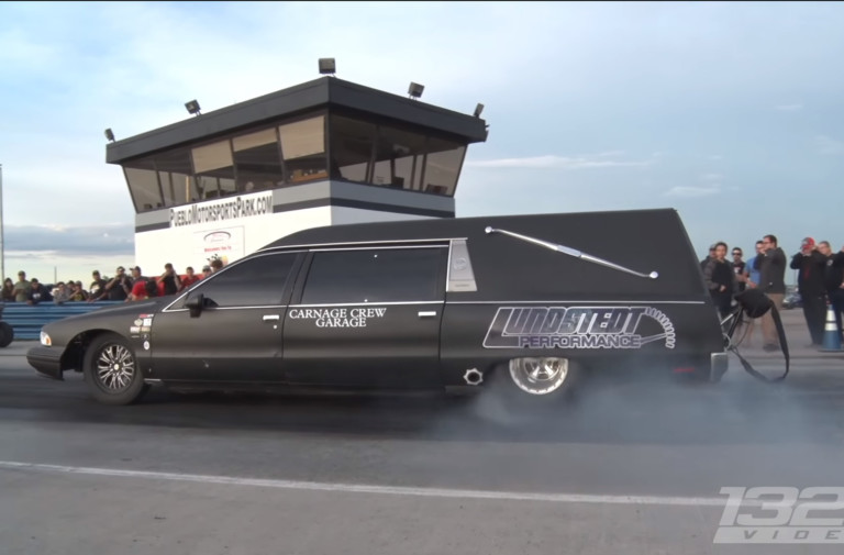 Scary Horsepower: Jason Pickett's Boosted Caprice Hearse