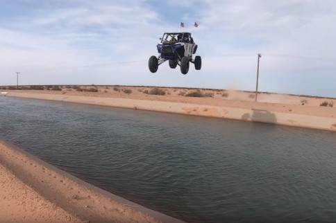 Video: Ten-Year-Old Lands The First Glamis Canal Jump In A SXS