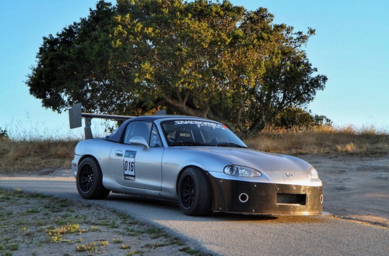 Video: Turbo Miata Battles Punchier C6 Corvette At Laguna Seca