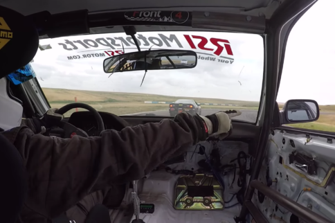 Video: Integra Driver Uses The Force To Spin Rival in Camaro!