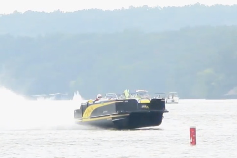 The King Floater: 2,400HP Twin Supercharged LS7-Powered Pontoon Boat