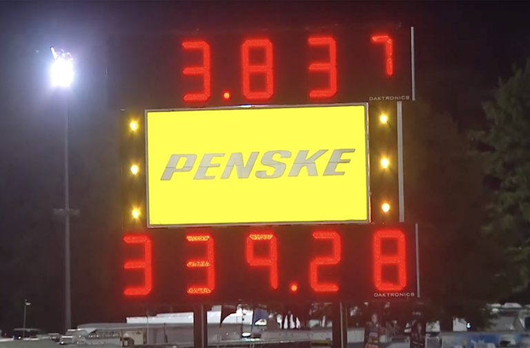 Capps Clocks Near-Record 339.28 MPH Blast At Reading!