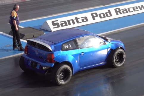Double Trouble: A Twin Engine VW That Rips Off 9-Second Passes